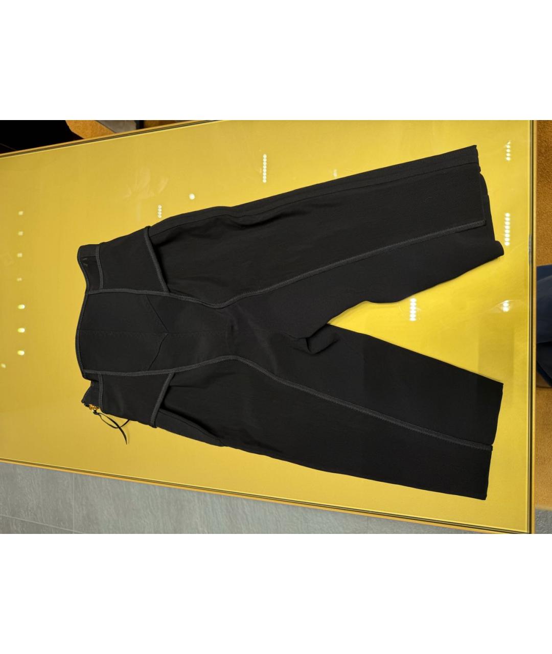 TOM FORD Черные вискозные леггинсы и велосипедки, фото 5