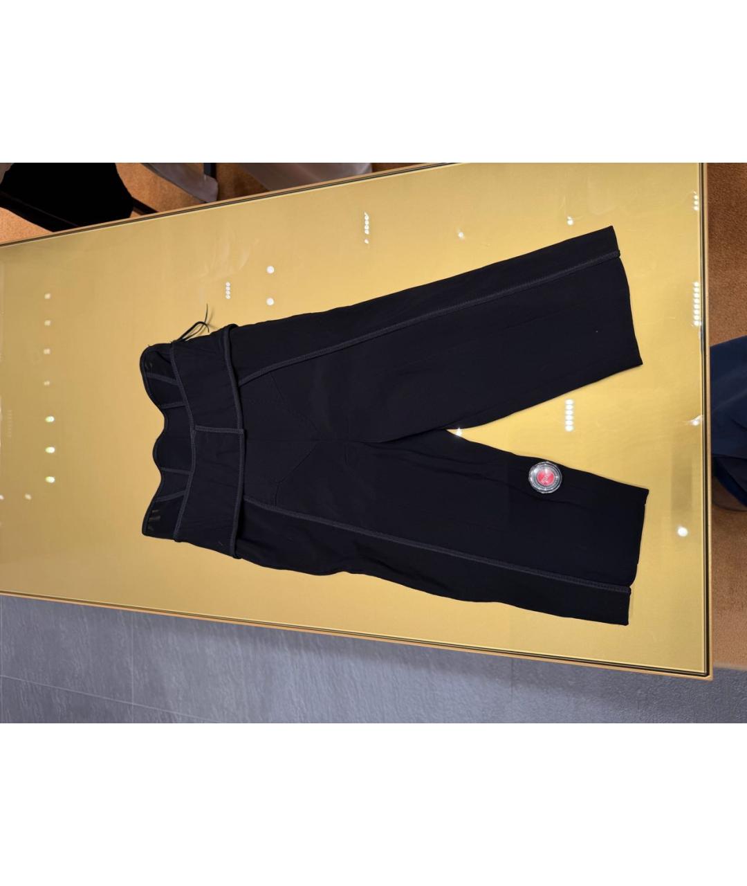 TOM FORD Черные вискозные леггинсы и велосипедки, фото 8