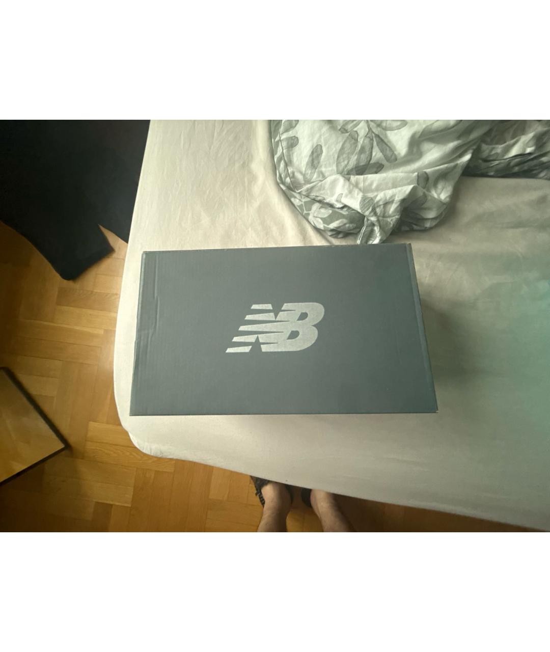 NEW BALANCE Серые текстильные кроссовки, фото 6