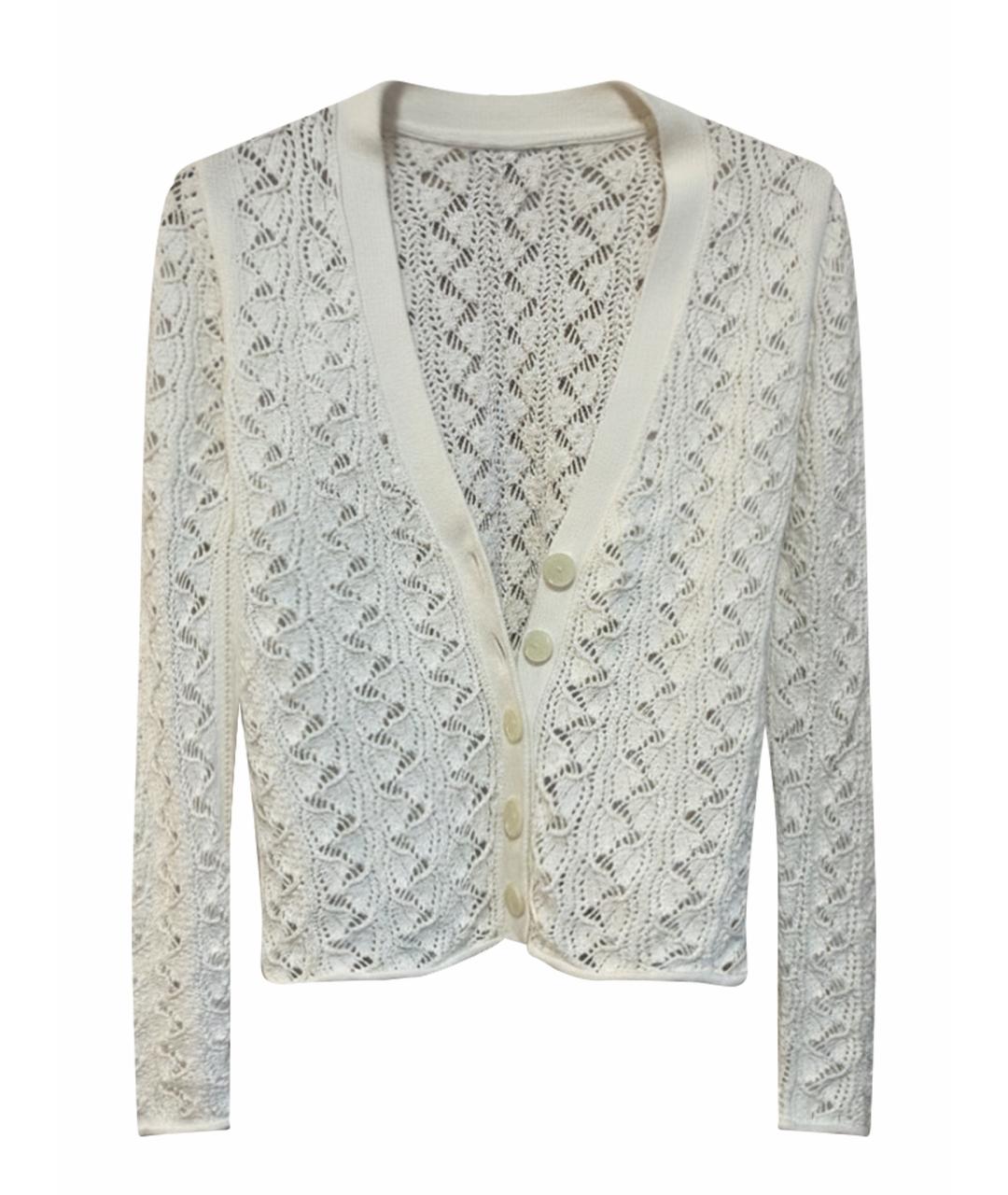 SEE BY CHLOE Белый хлопковый кардиган, фото 1