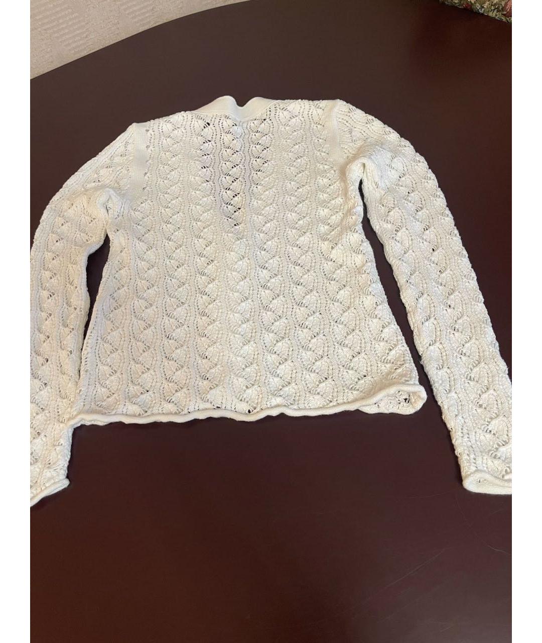 SEE BY CHLOE Белый хлопковый кардиган, фото 7