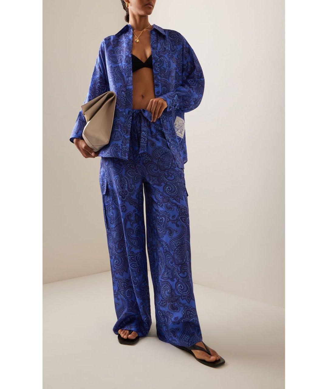 ZIMMERMANN Синий костюм с брюками, фото 2