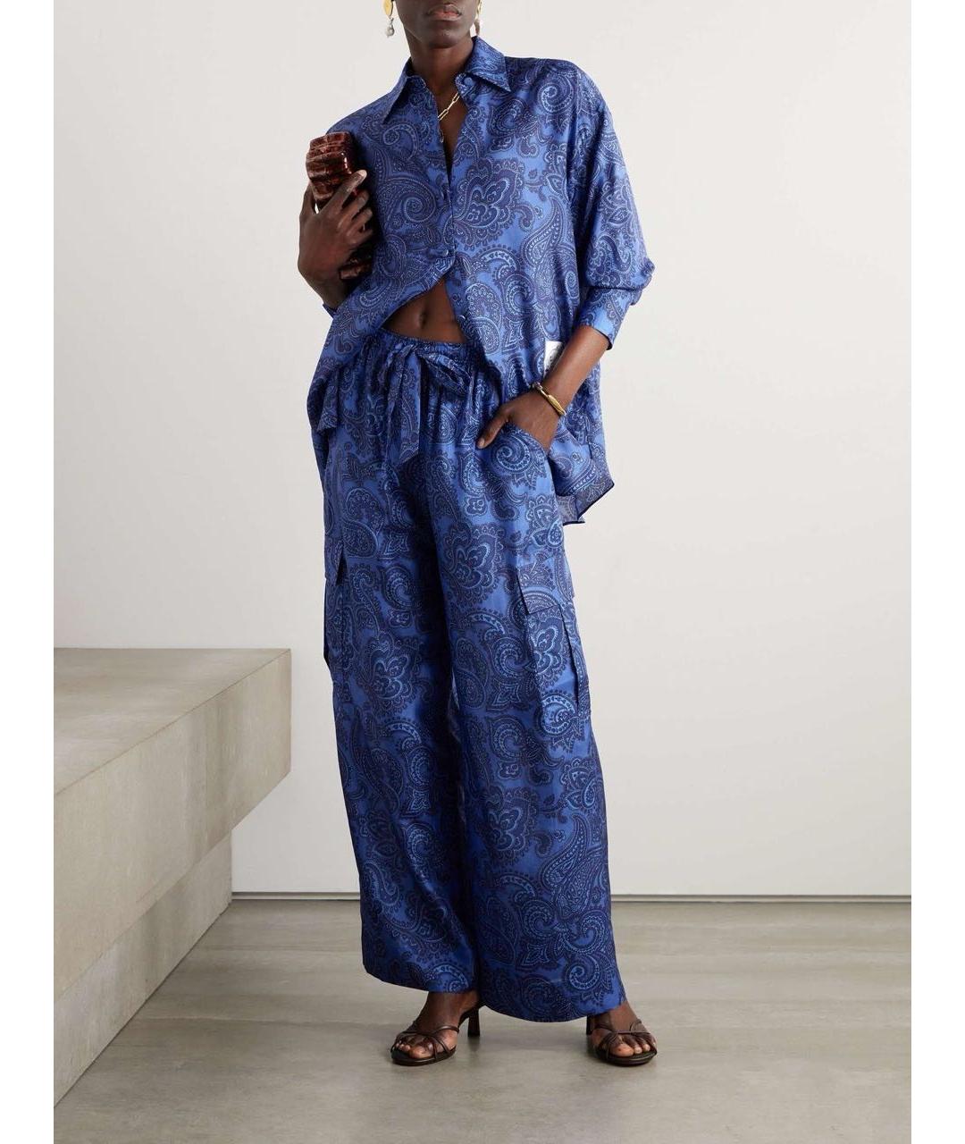 ZIMMERMANN Синий костюм с брюками, фото 3