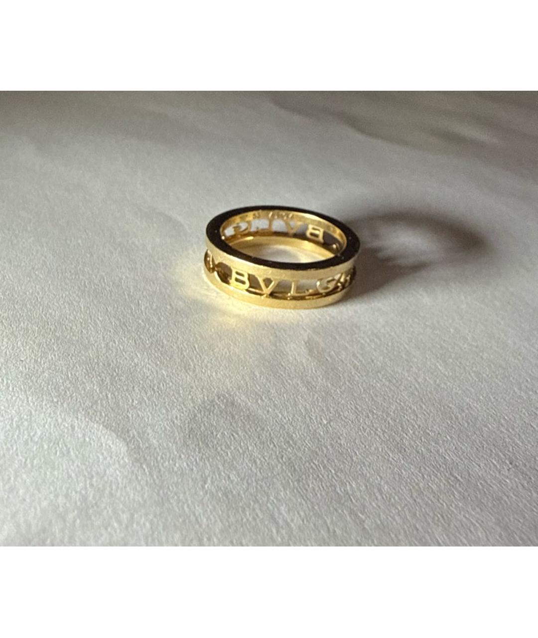 BVLGARI Золотое кольцо из желтого золота, фото 4