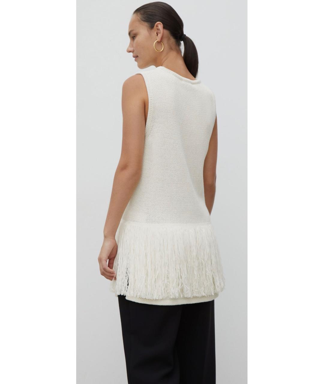 12 STOREEZ Белая хлопковая блузы, фото 8