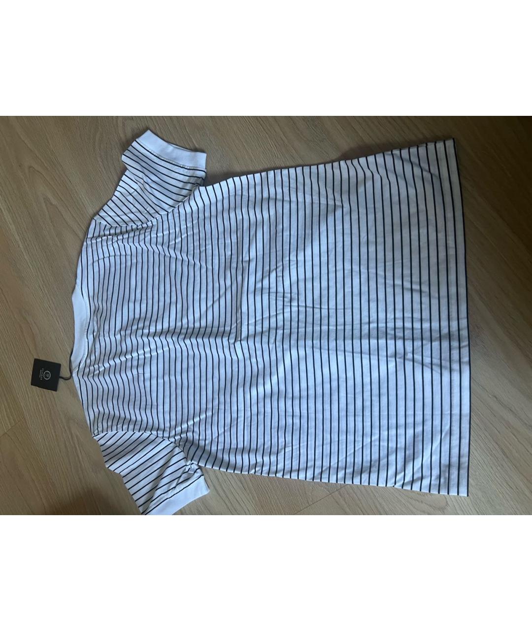 PESERICO Белая хлопковая футболка, фото 2