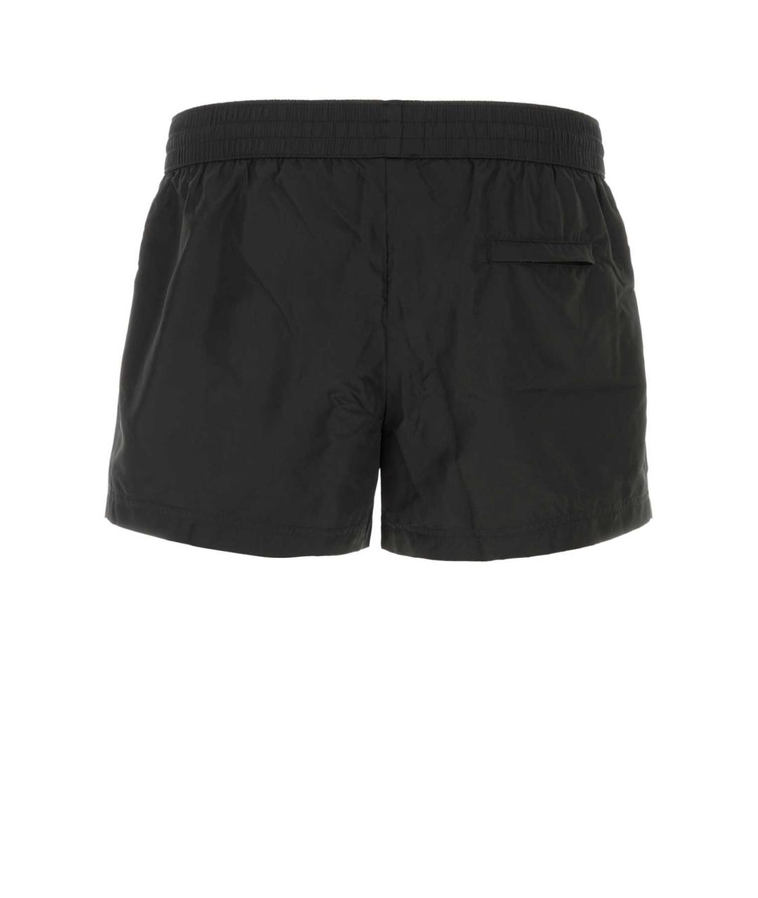 DOLCE&GABBANA Черные полиэстеровые плавки, фото 2