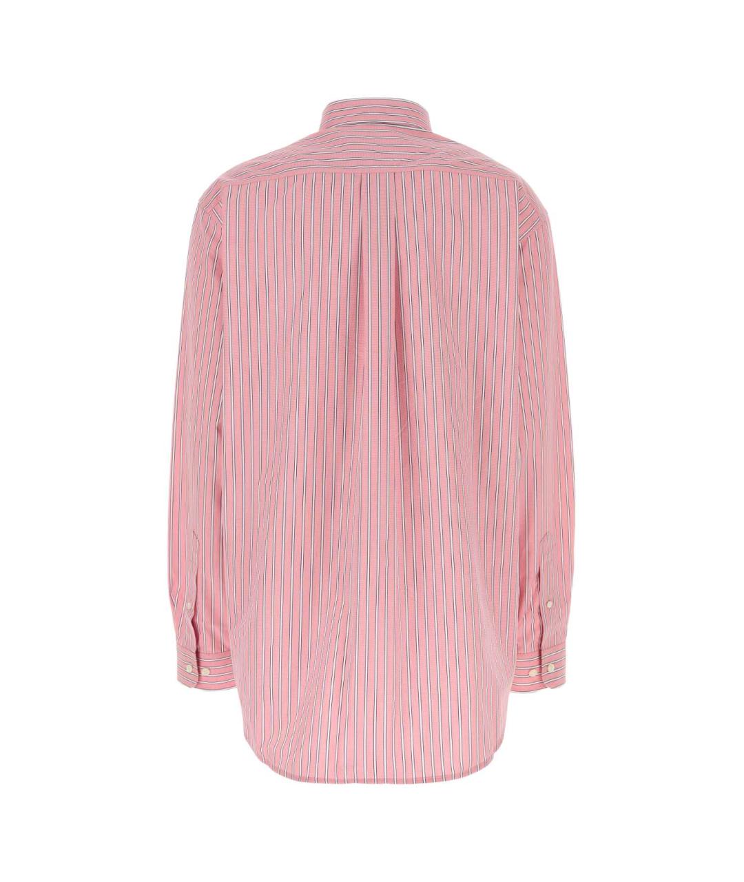 MIU MIU Розовая хлопковая рубашка, фото 2