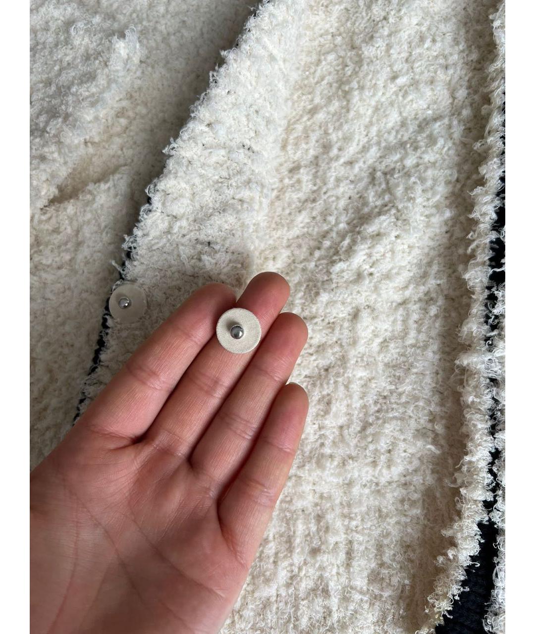 BRUNELLO CUCINELLI Бежевый кардиган, фото 8
