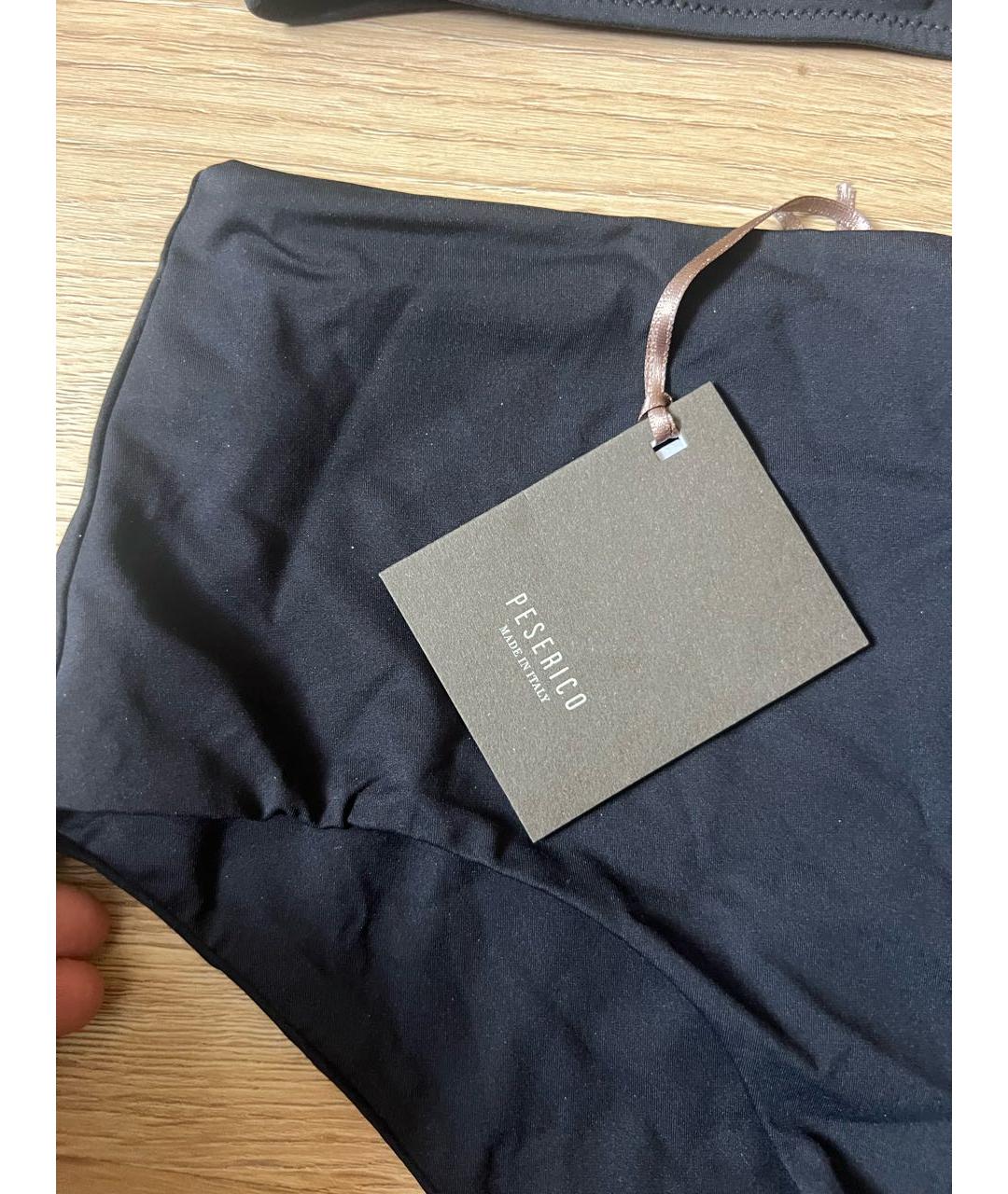 PESERICO Черный вискозный купальник, фото 5