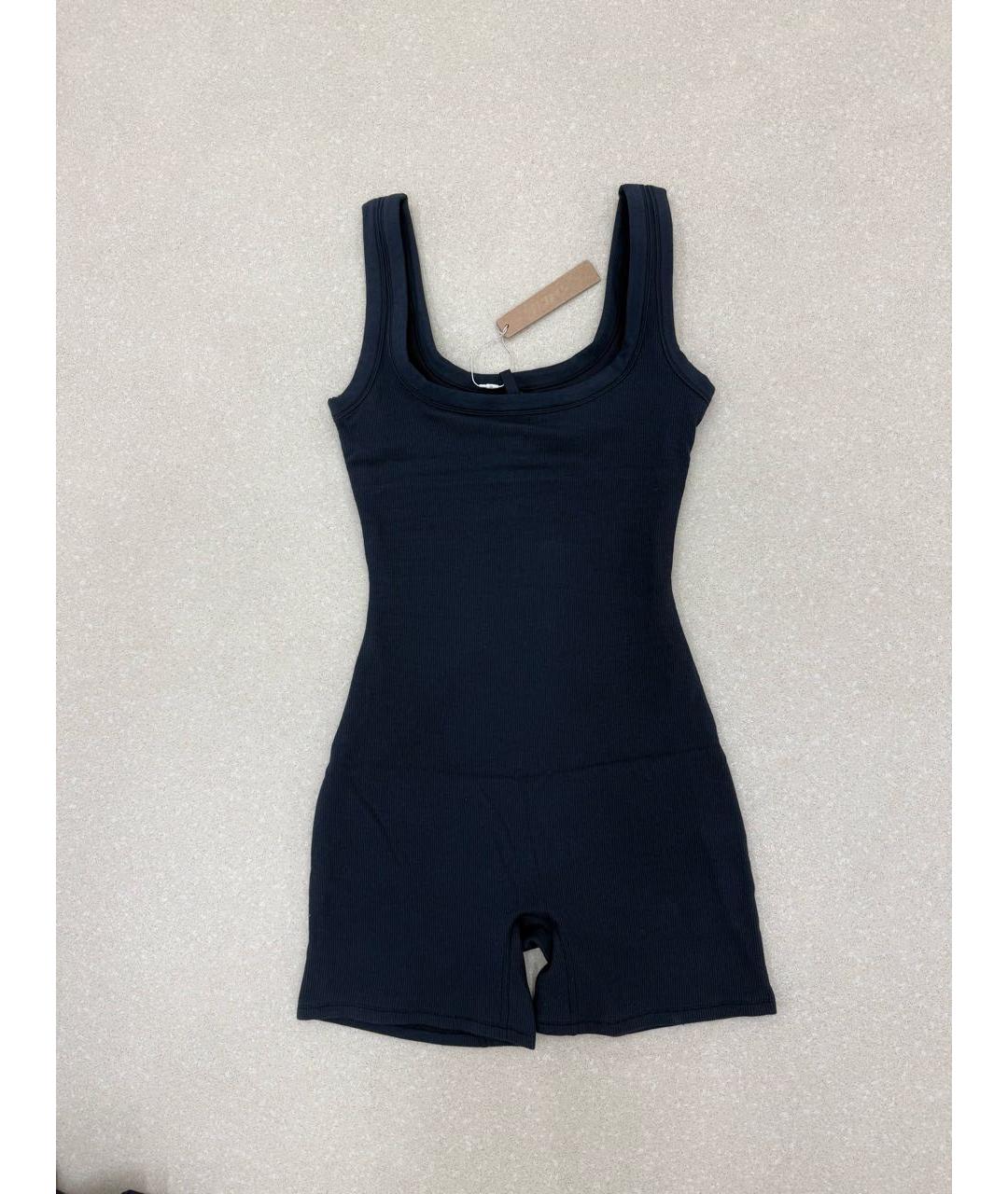 SKIMS Черный полиамидовый комбинезон, фото 4