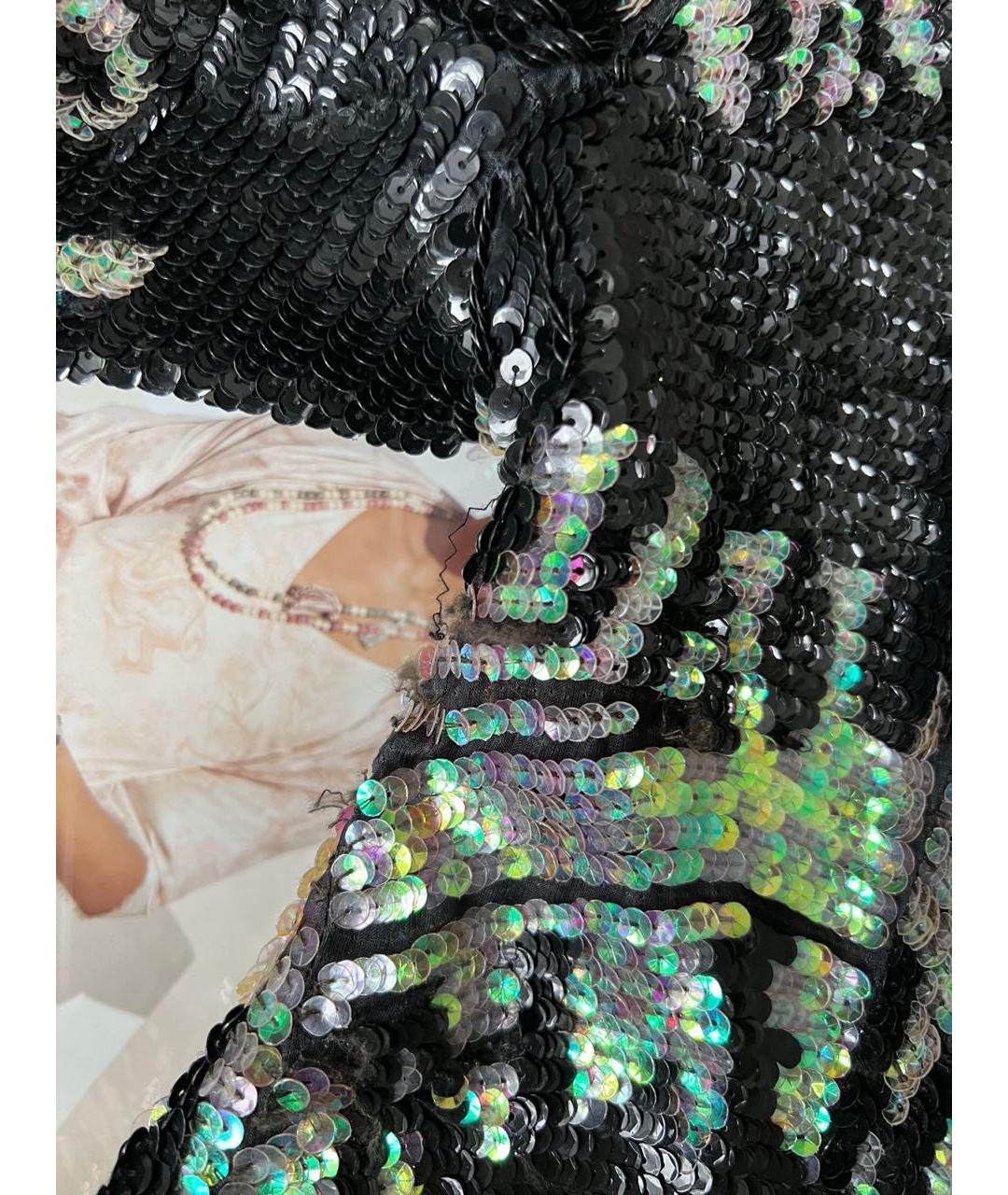 RED VALENTINO Серебрянный жакет/пиджак, фото 8