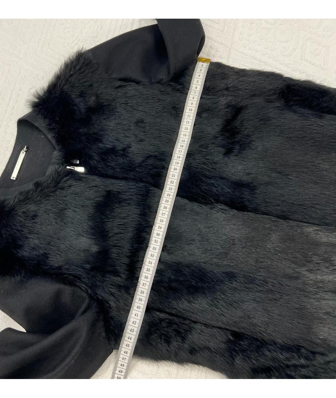 DIANE VON FURSTENBERG Черная шерстяная куртка, фото 8