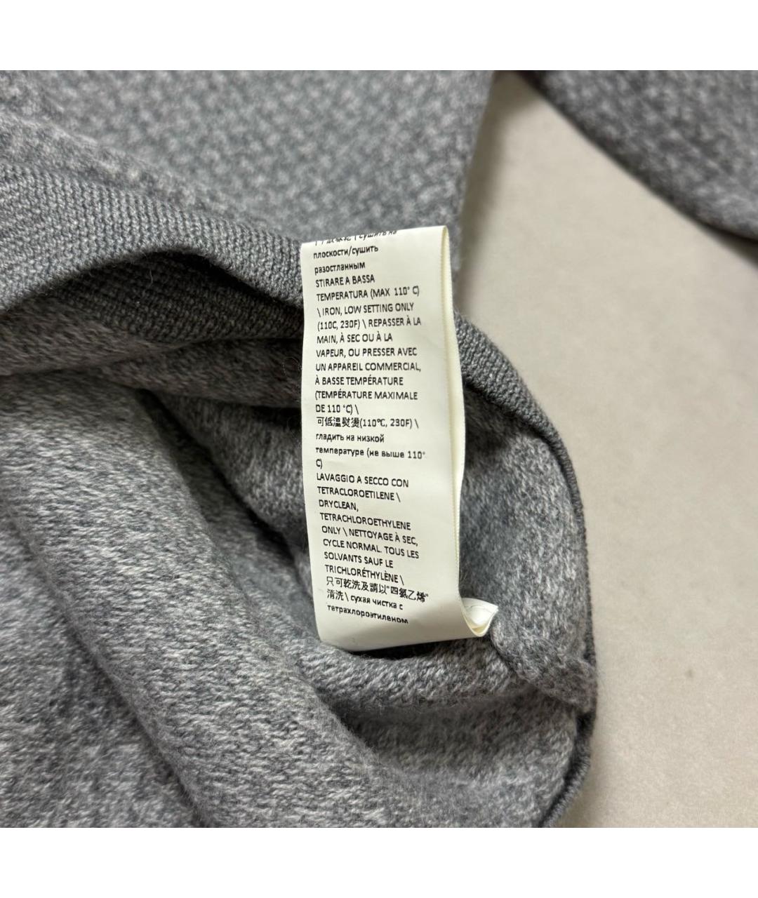TESTONI Серый шерстяной джемпер / свитер, фото 8