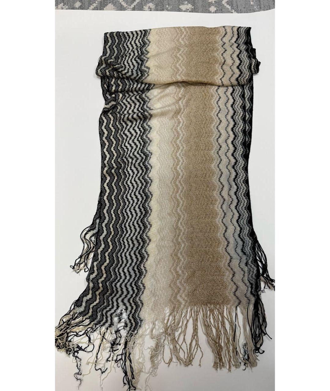 MISSONI Мульти хлопковый шарф, фото 5