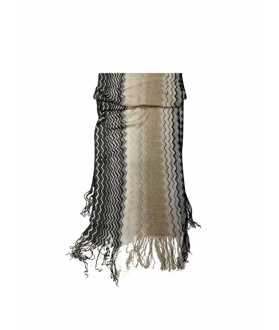 MISSONI Мульти хлопковый шарф, фото 1