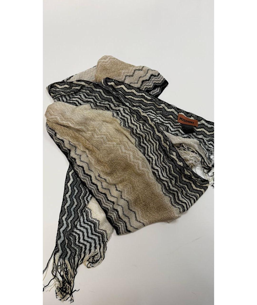 MISSONI Мульти хлопковый шарф, фото 2