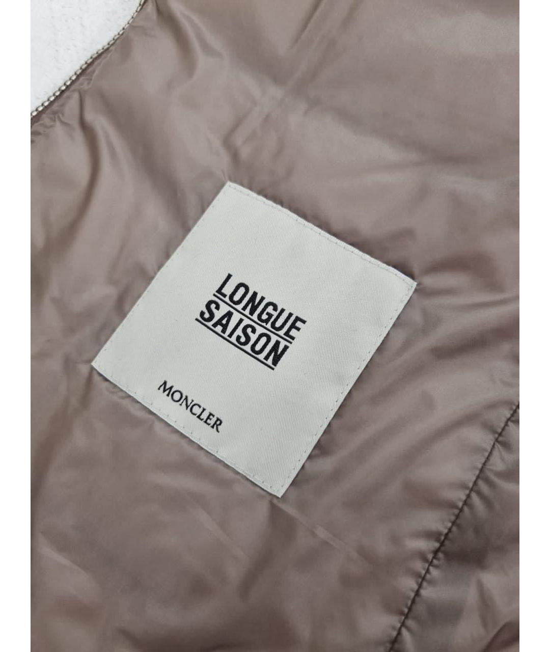 MONCLER Коричневая куртка, фото 4