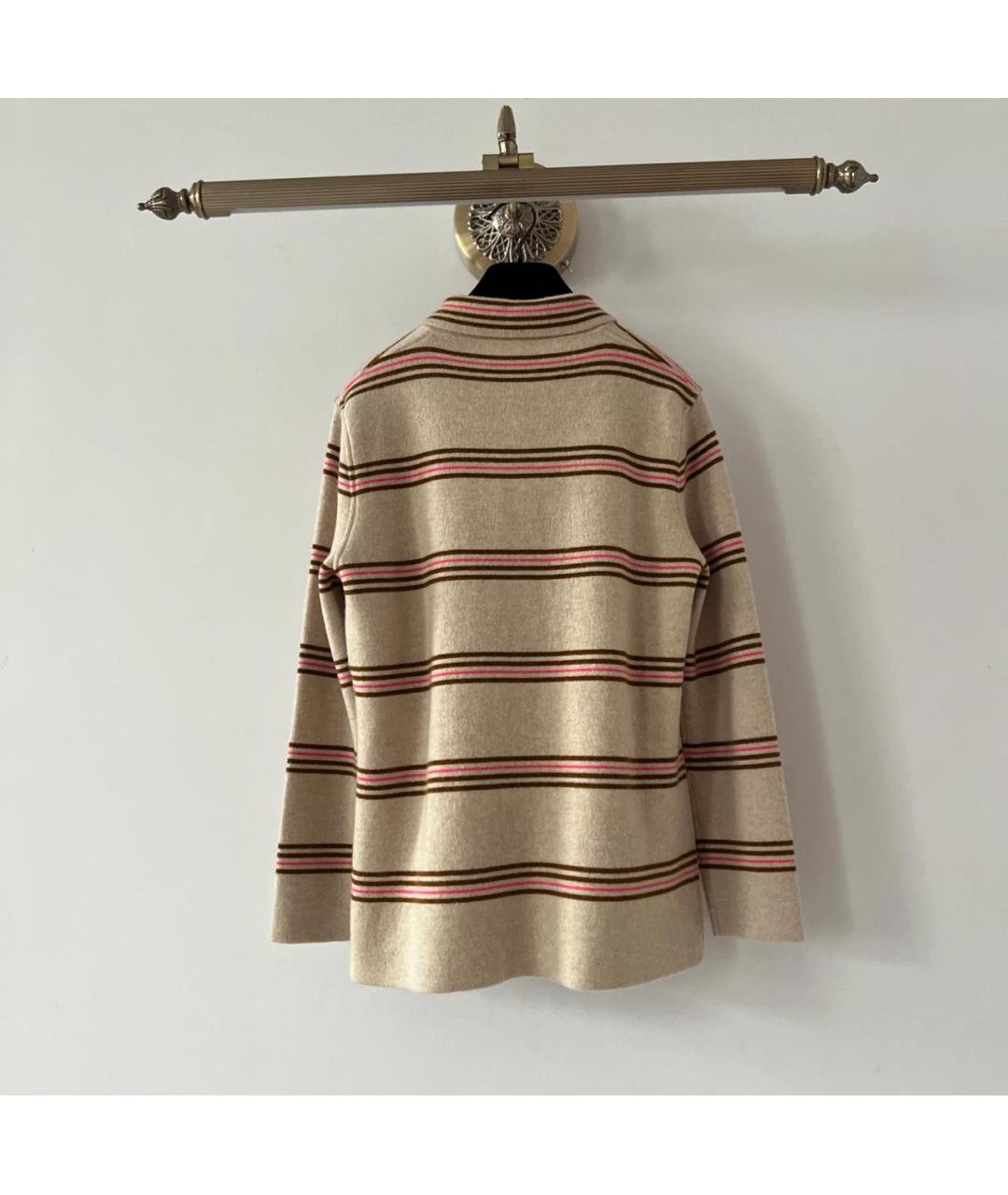 CHANEL Коричневый кашемировый кардиган, фото 2