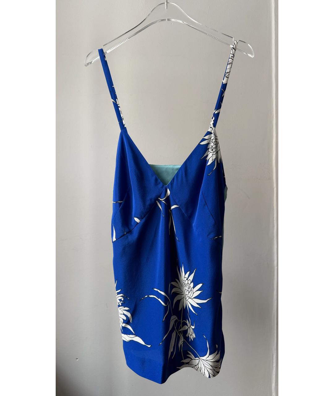 HAIDER ACKERMANN Голубая майка, фото 5