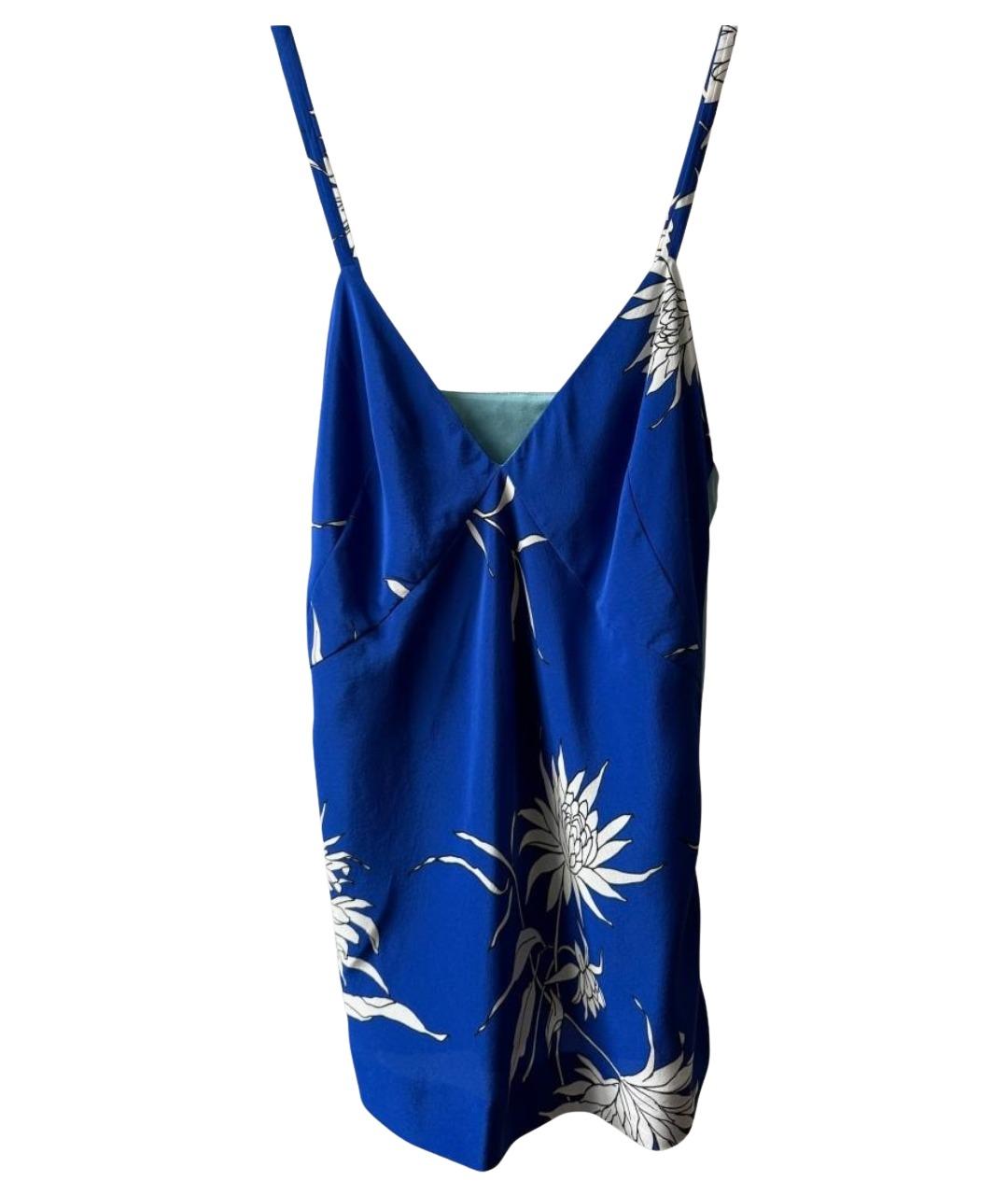 HAIDER ACKERMANN Голубая майка, фото 6