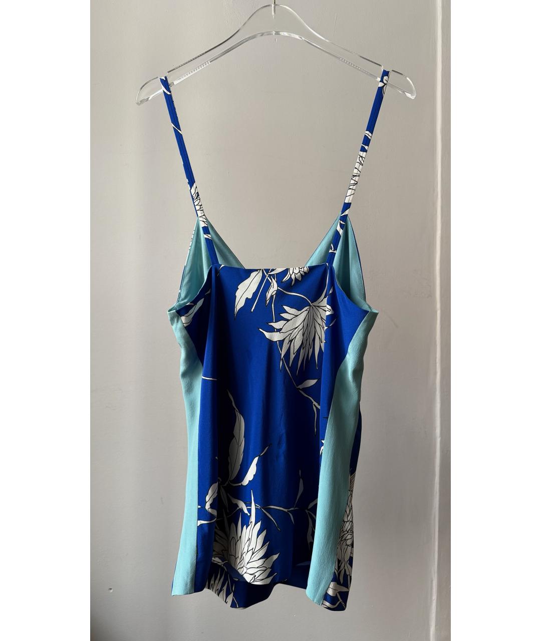 HAIDER ACKERMANN Голубая майка, фото 2