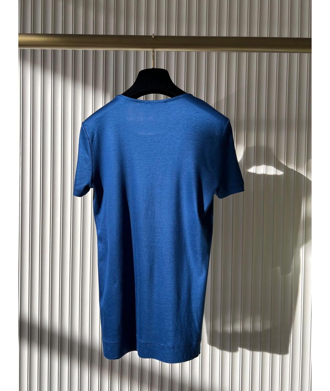 GUCCI Синяя футболка, фото 2