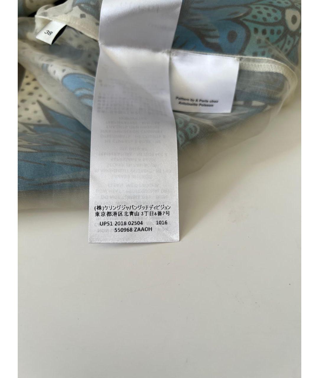 GUCCI Синее повседневное платье, фото 8