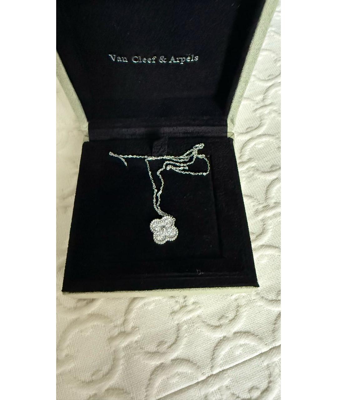 VAN CLEEF & ARPELS Серебряная подвеска из белого золота, фото 2