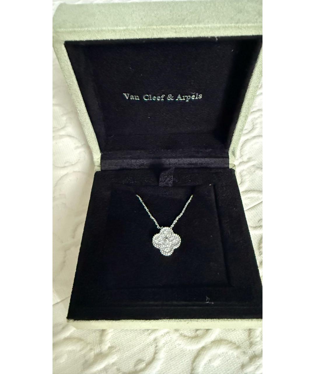 VAN CLEEF & ARPELS Серебряная подвеска из белого золота, фото 3