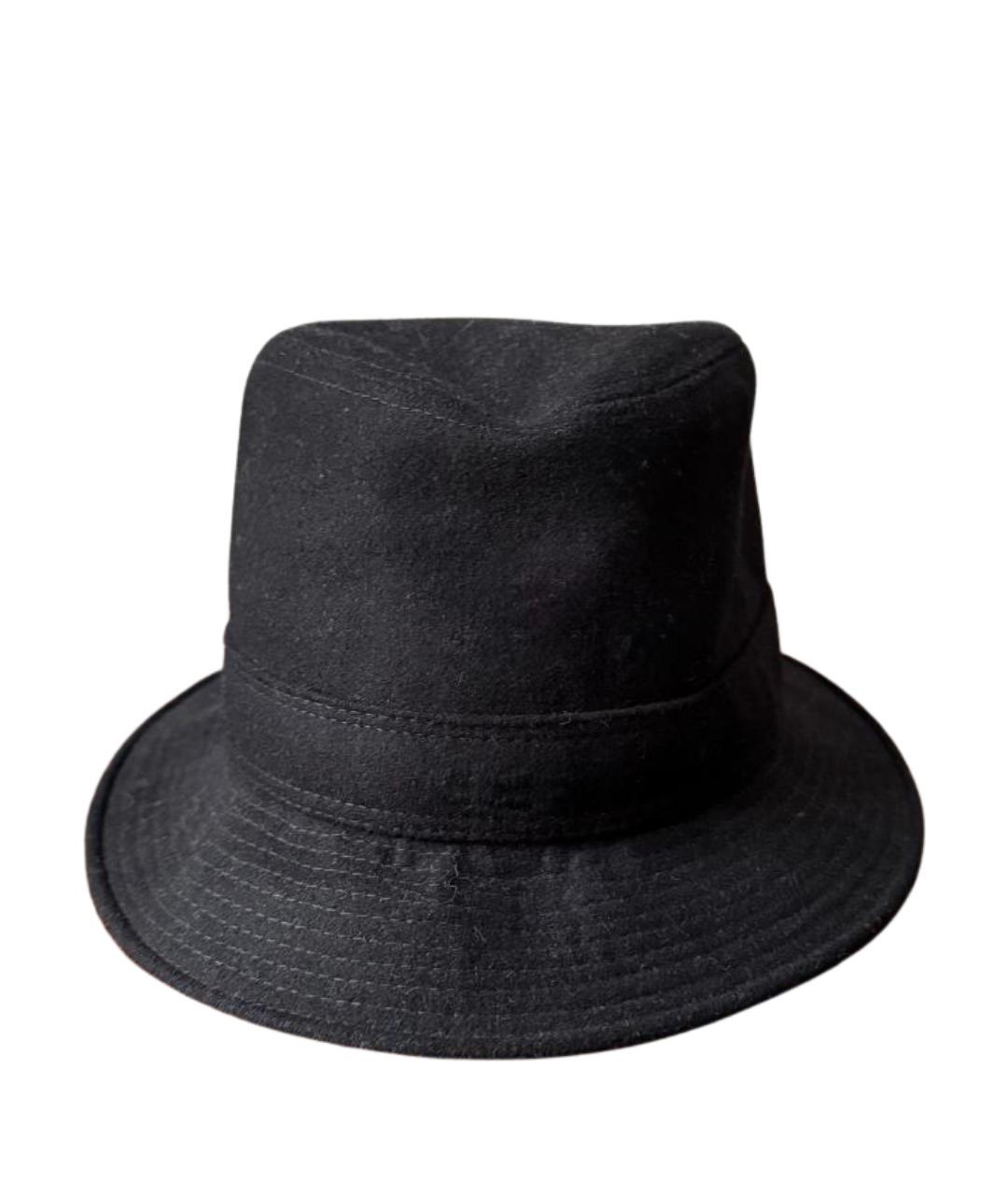 HERMES Черная шляпа, фото 1