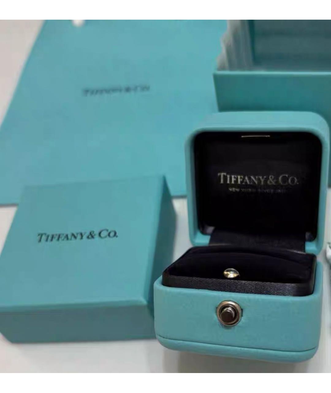 TIFFANY&CO Серебряное платиновое кольцо, фото 5