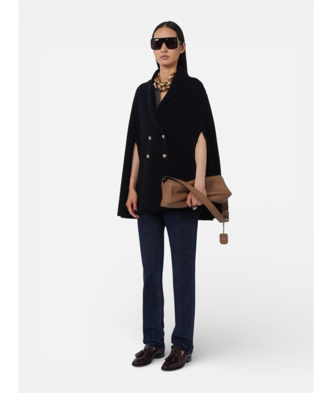 MAX MARA Коричневая кожаная сумка через плечо, фото 2