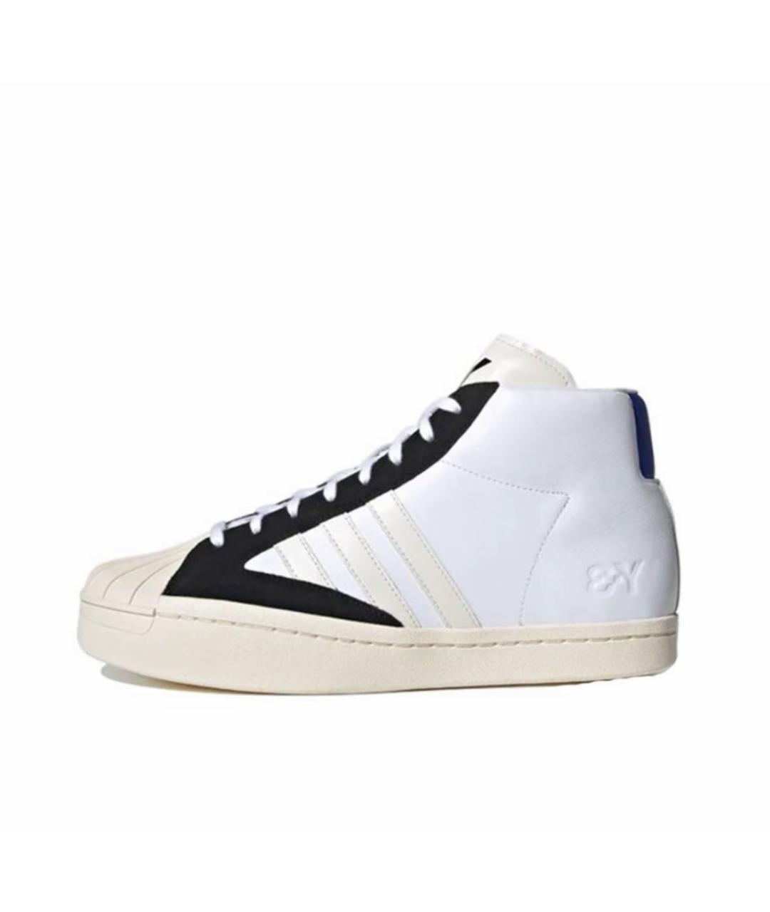 YOHJI YAMAMOTO Черные кожаные низкие кроссовки / кеды, фото 6