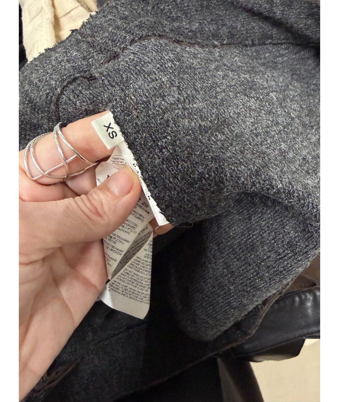 P.A.R.O.S.H. Коричневая замшевая юбка миди, фото 6