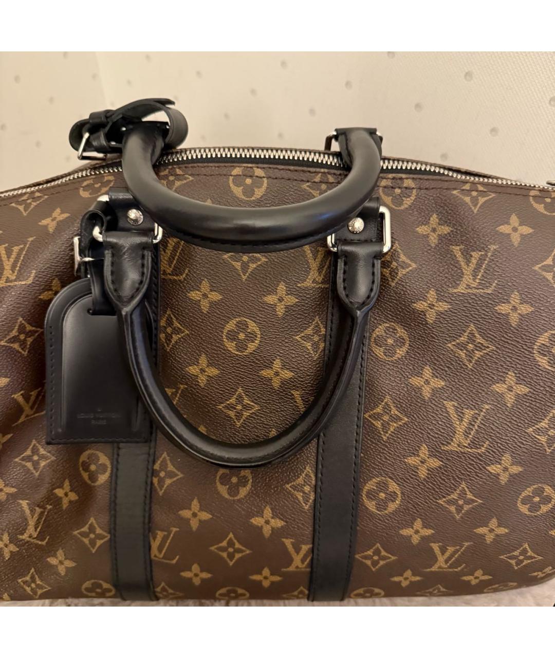 LOUIS VUITTON Коричневая дорожная/спортивная сумка, фото 4