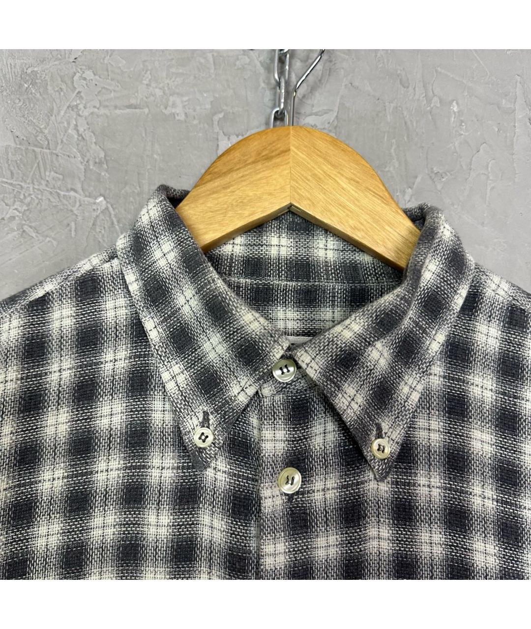 ICEBERG Серая хлопковая кэжуал рубашка, фото 3