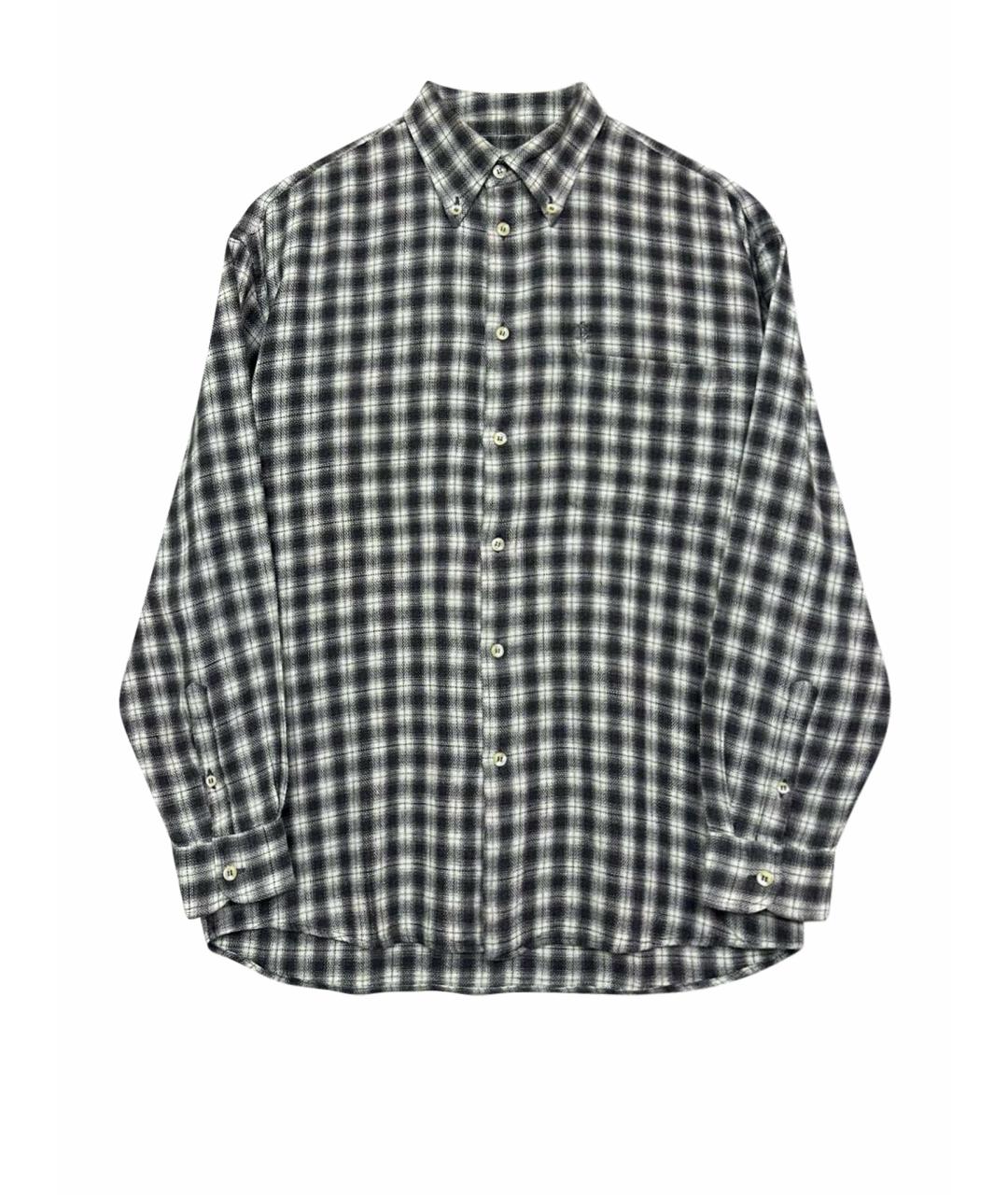 ICEBERG Серая хлопковая кэжуал рубашка, фото 1