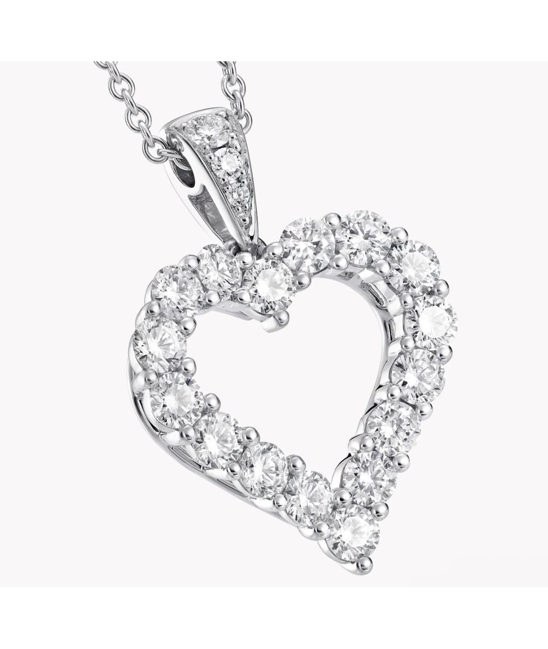 GRAFF Белая подвеска из белого золота, фото 4