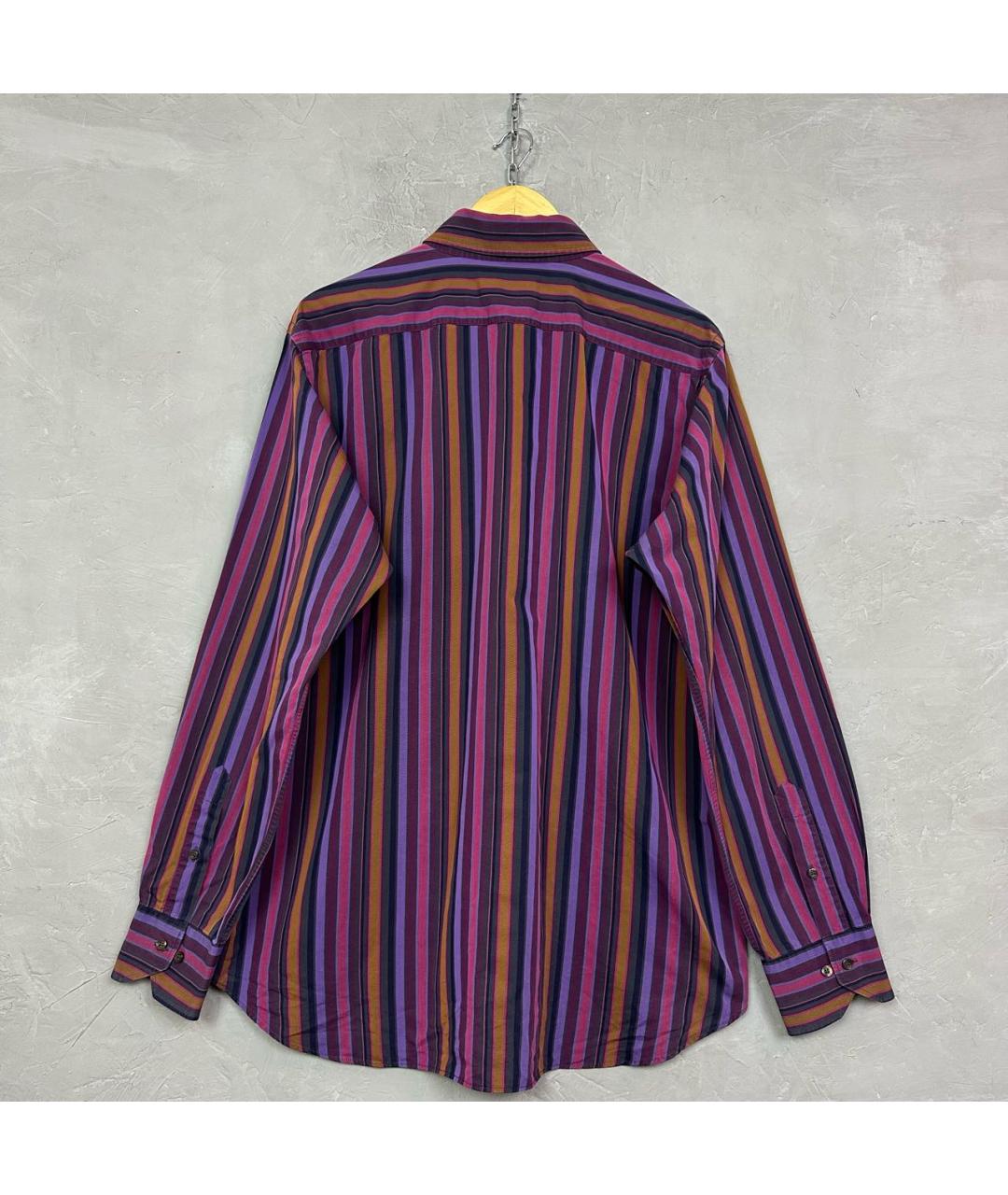 ETRO Мульти хлопко-шелковая кэжуал рубашка, фото 3