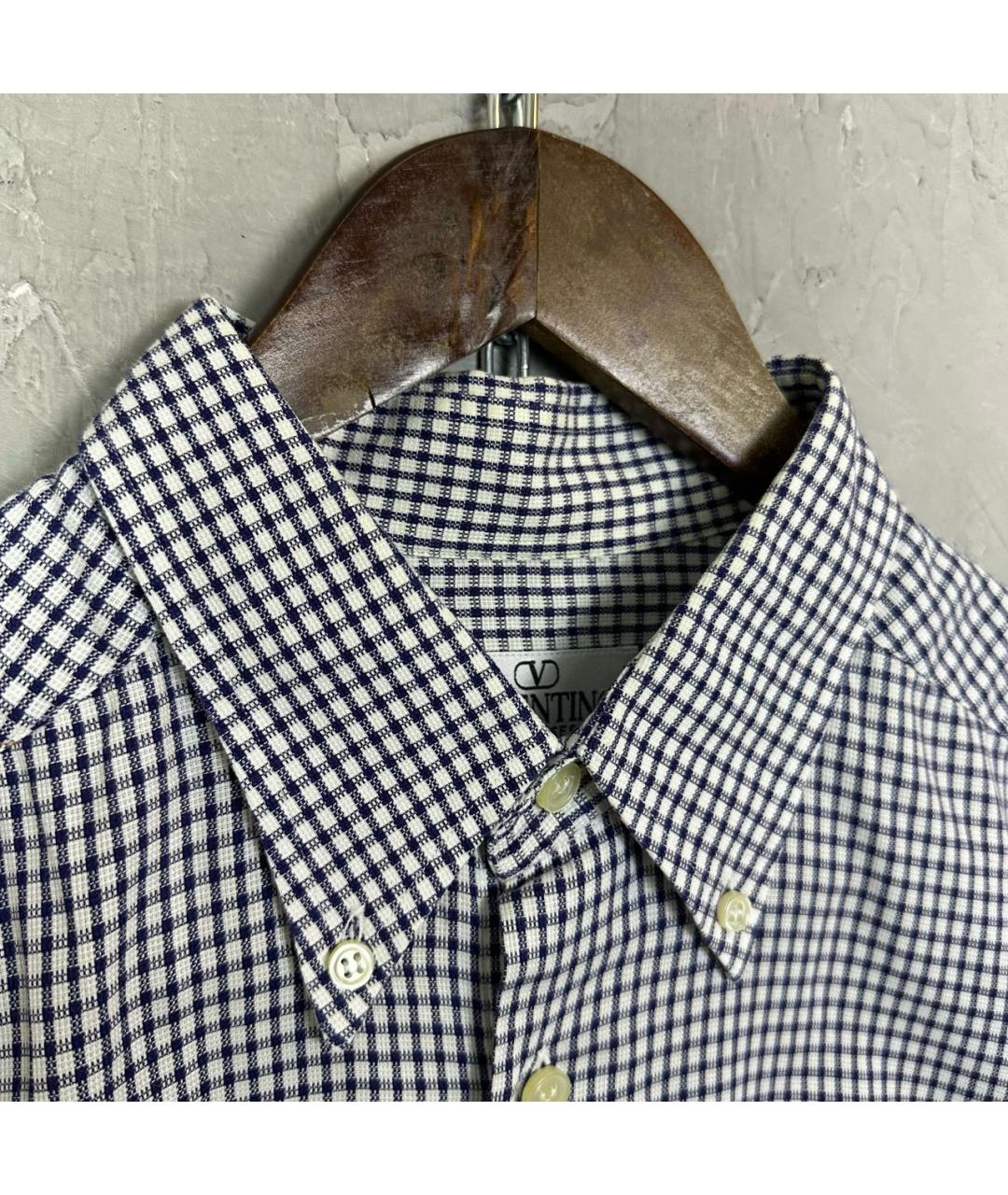 VALENTINO Белая хлопковая кэжуал рубашка, фото 4