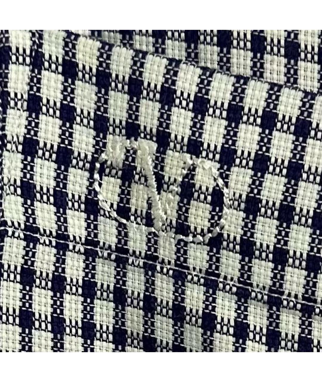 VALENTINO Белая хлопковая кэжуал рубашка, фото 3