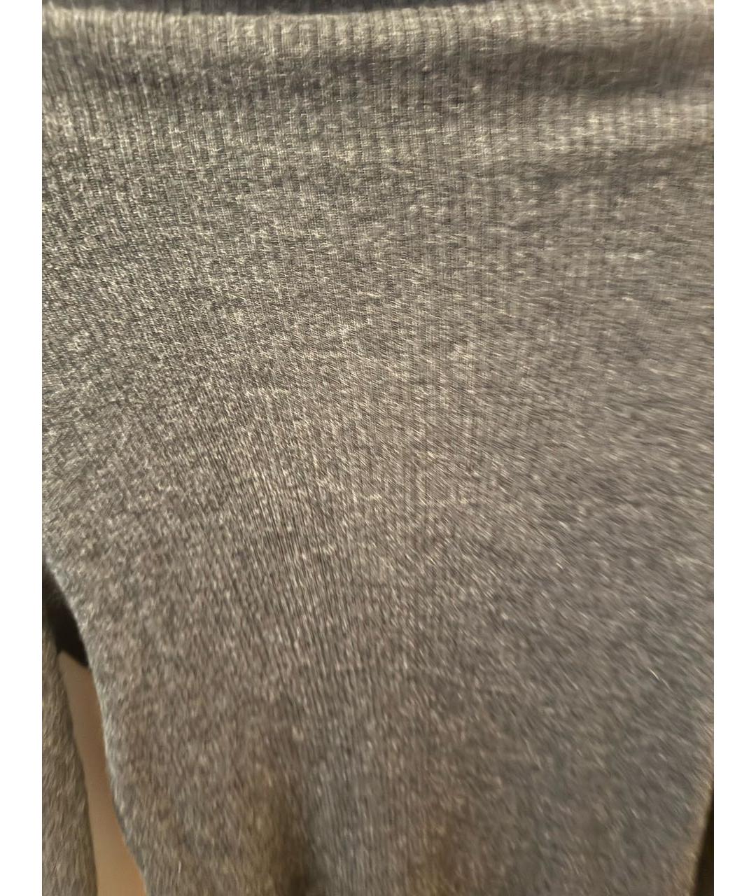 PRADA Серая шерстяная водолазка, фото 4