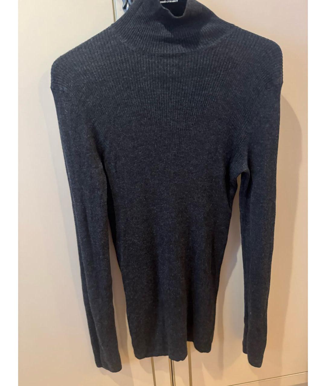 PRADA Серая шерстяная водолазка, фото 8