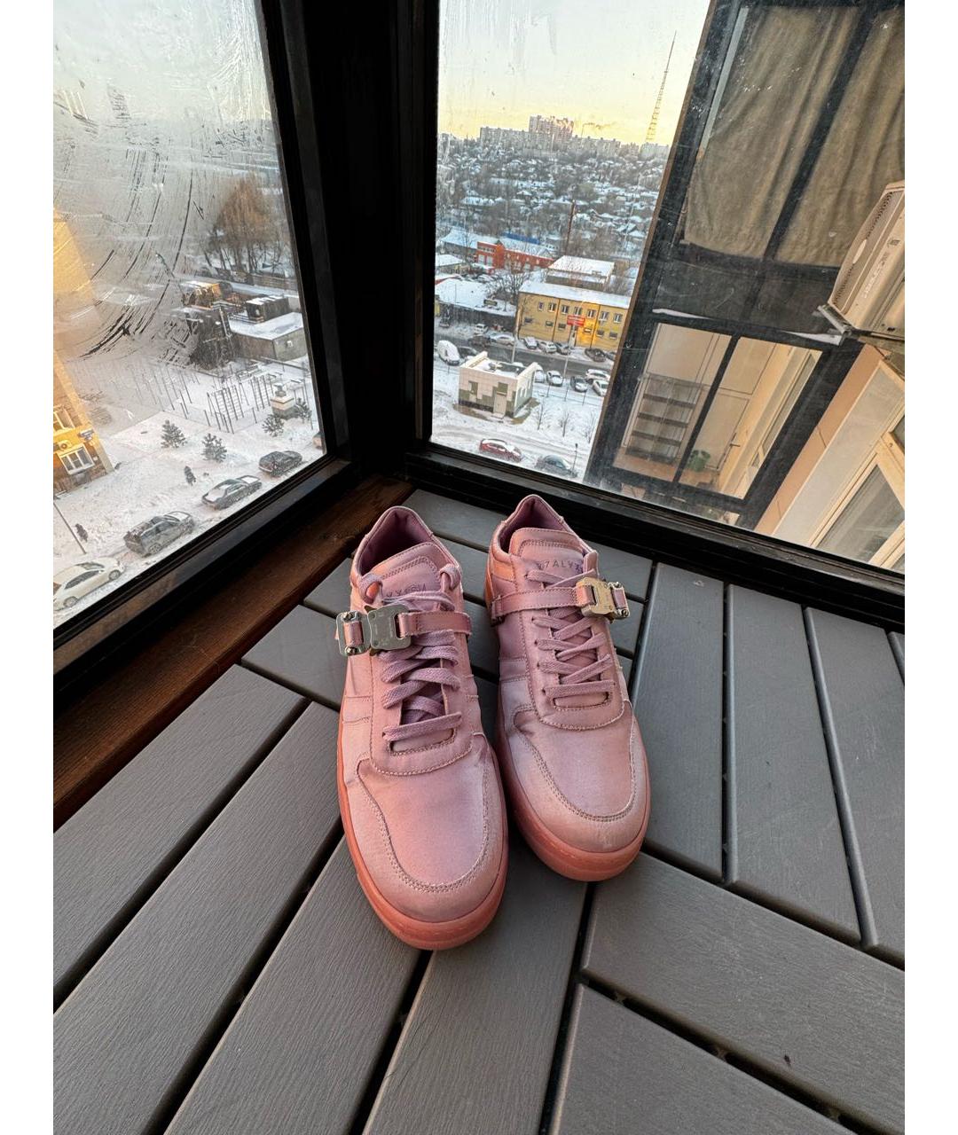1017 ALYX 9SM Розовые низкие кроссовки / кеды, фото 6