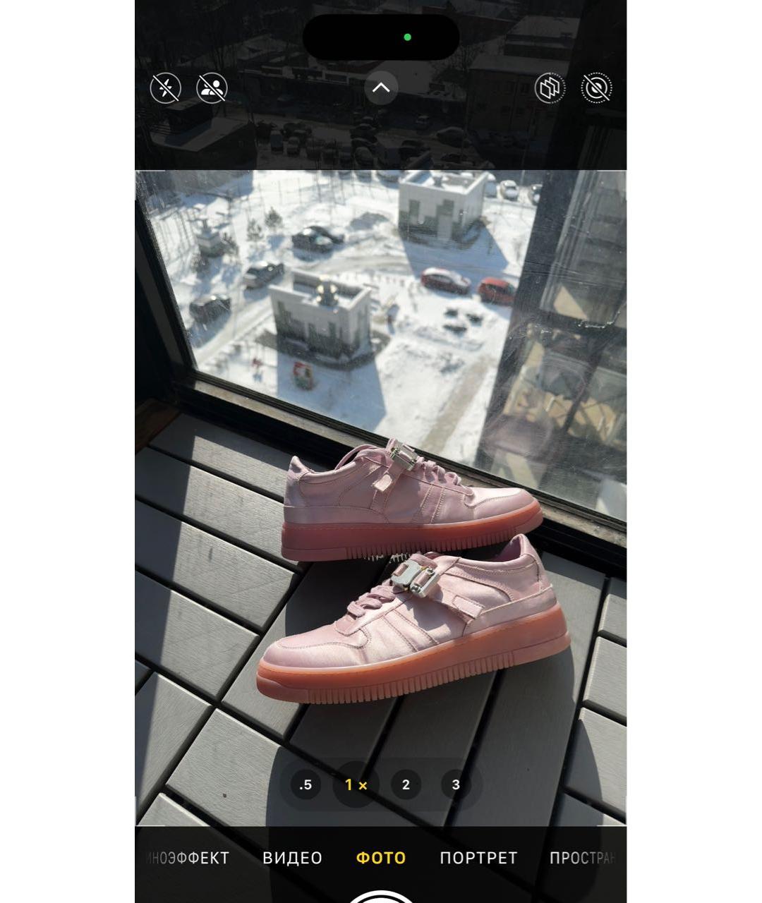 1017 ALYX 9SM Розовые низкие кроссовки / кеды, фото 5