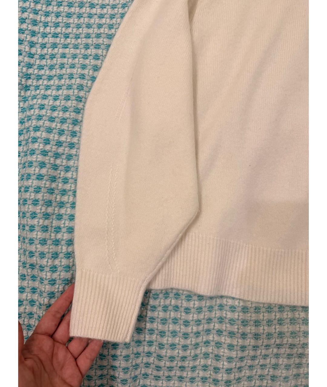 ZIMMERMANN Белый шерстяной джемпер / свитер, фото 4