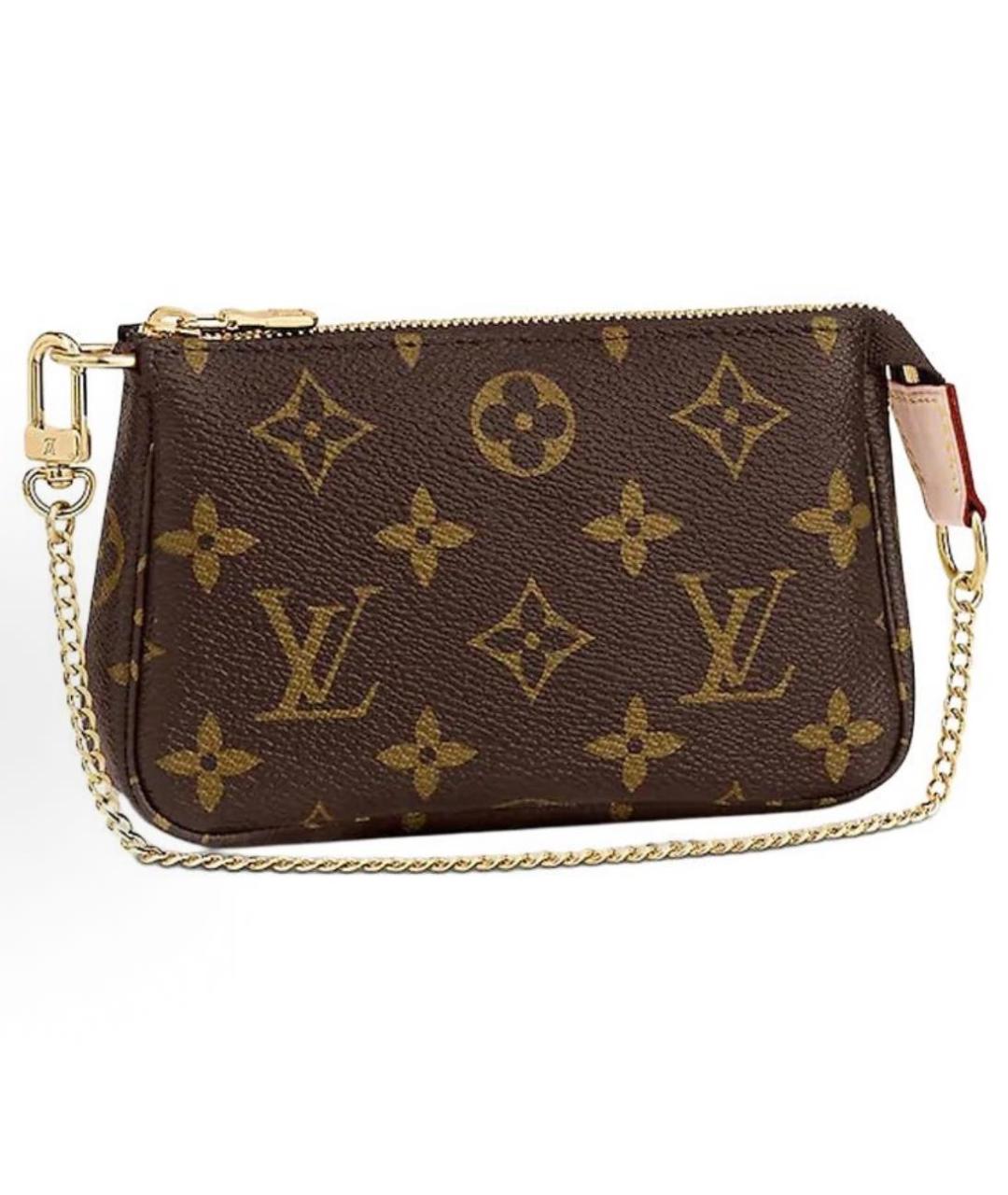 LOUIS VUITTON Коричневая сумка через плечо, фото 2