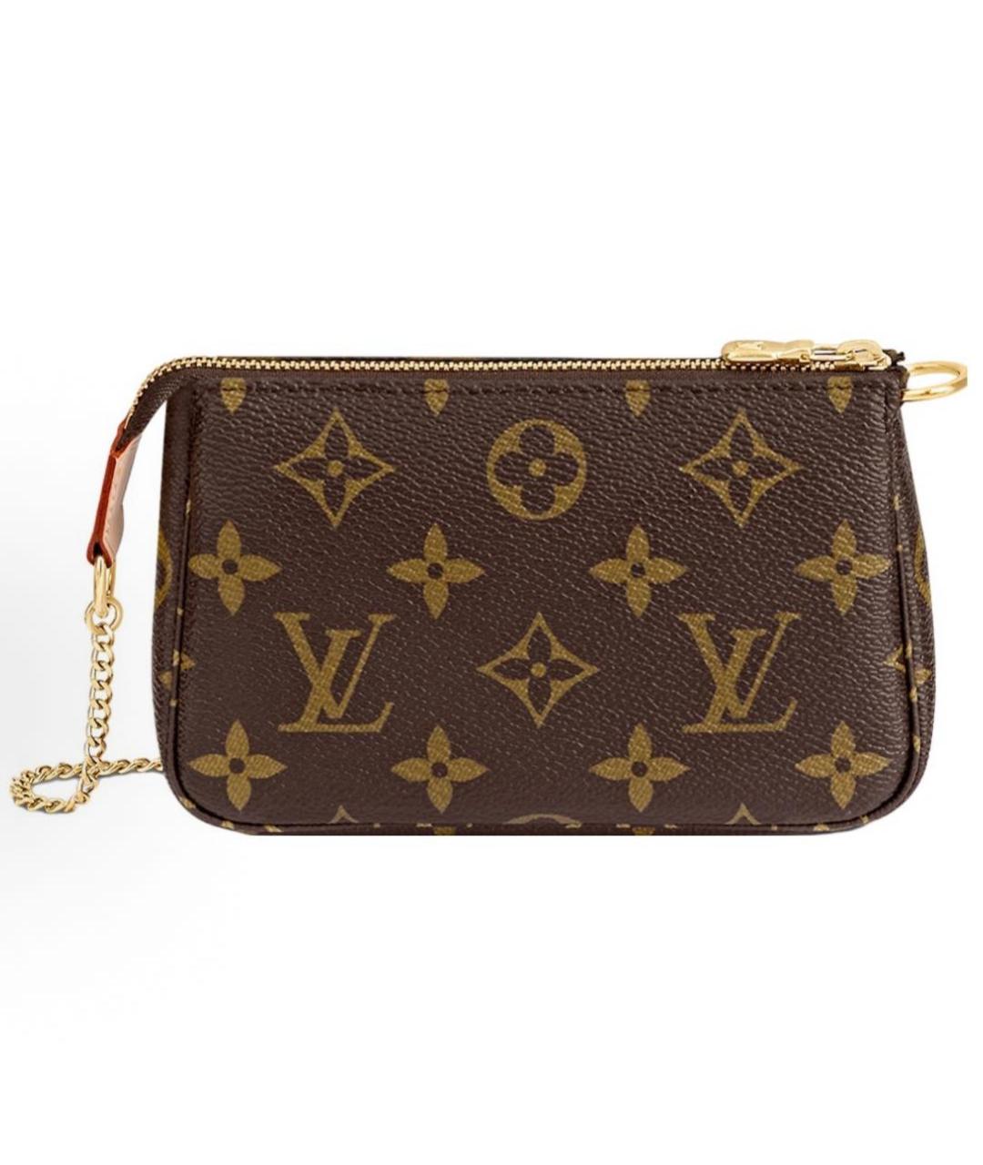 LOUIS VUITTON Коричневая сумка через плечо, фото 5