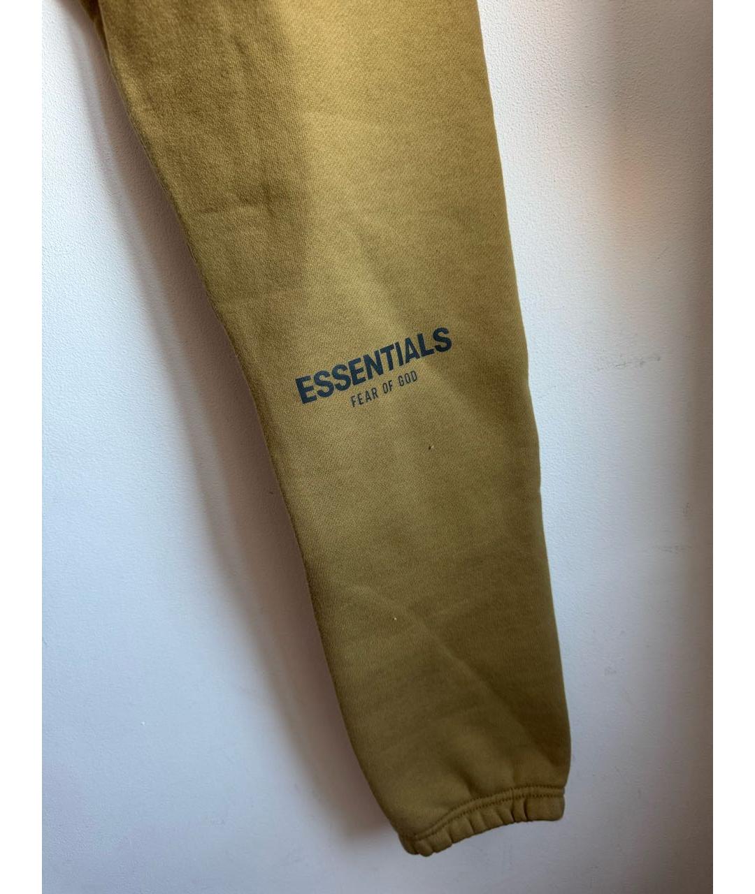 FEAR OF GOD ESSENTIALS Горчичные повседневные брюки, фото 6